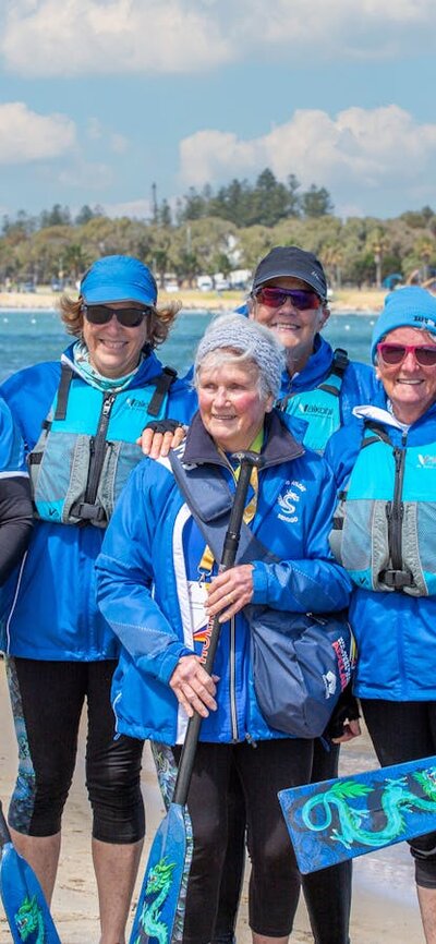Dragon Boat Racing at AMG Australian Masters Games