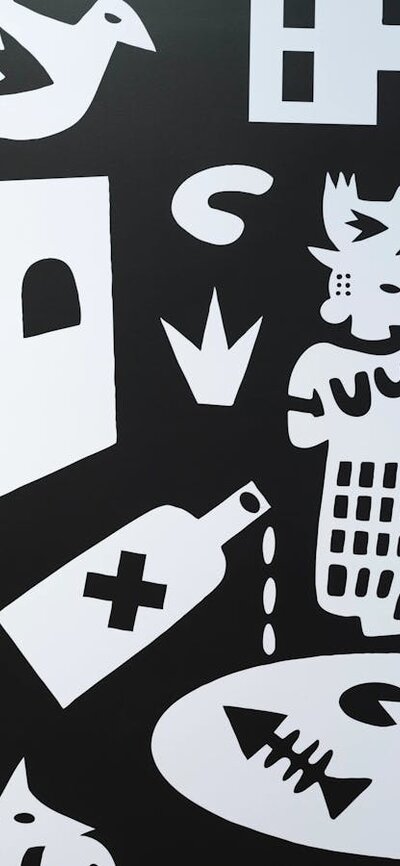 Aretha Brown, Gumbaynggirr people, THE BIRTH OF A NATION: THE TRUE HISTORY OF AUSTRALIA installation view, 5th National Indigenous Art Triennial: After the Rain, National Gallery