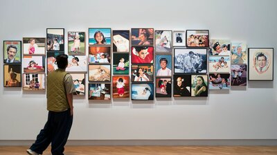 Thea Anamara Perkins, Arrernte/Kalkadoon peoples, Still I Rise, 2025 installation view, 5th National Indigenous Art Triennial: After the Rain, National Gallery