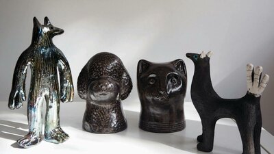 Ceramic sculptures by Ginny Lagos Ceramic sculptures by Ginny Lagos