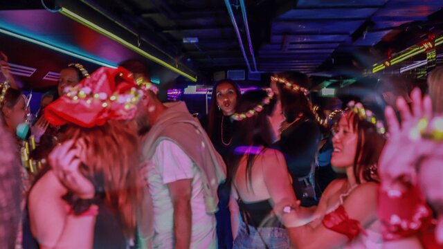 ABBA Daytime Disco Canberra People dancing at 88mph