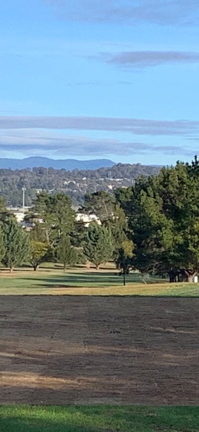 Looking across to Black Mountain and Telstra Tower