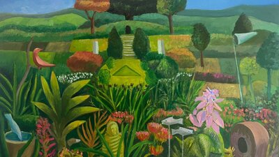 Oil on Canvas 71 × 92 cm