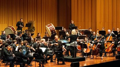 Image: ANU Orchestra 2025. Photo by Yun Hu