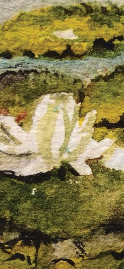 Oliver Cheng, Serenity II, watercolour