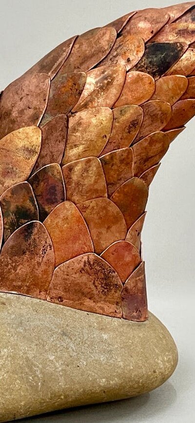 Stone, Copper 28 x 32 x 18 cm AUD 5,500