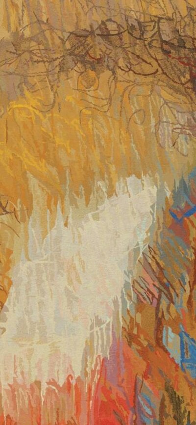 Arthur Boyd, St Francis when young turning aside 1972 A monumental tapestry by renowned Australian artist Arthur Boyd.