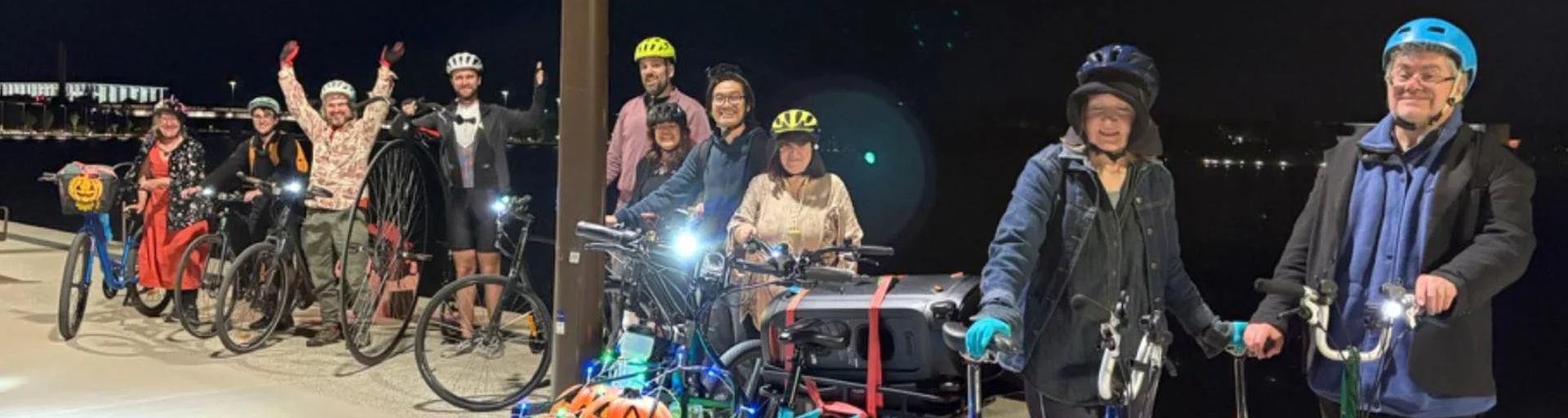 Awesome 80s bike party