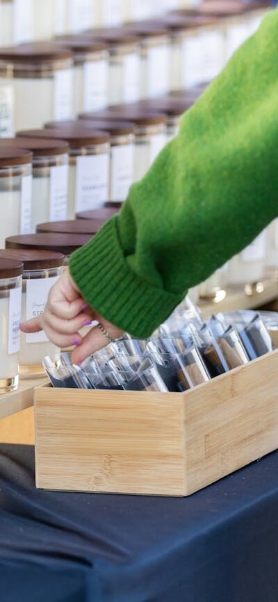 Christmas shopping sorted at The Little Burley Markets.