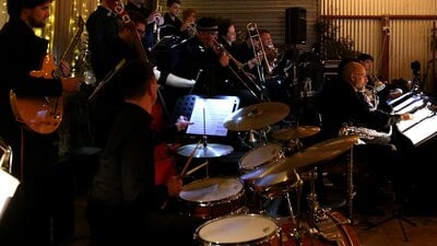 ConneXion Big Band plays for a private dance event