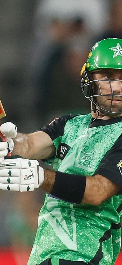 T20 superstar Glenn Maxwell in action for the Melbourne Stars