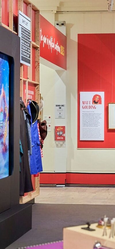 Gallery's interactive space.