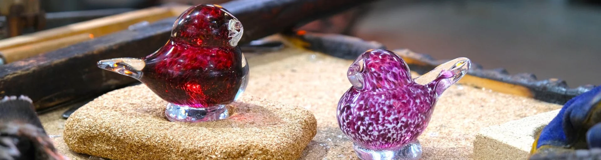 Birds of a Feather: Glassblowing for Two in Canberra