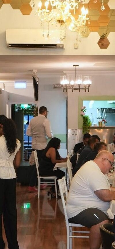 Inside Bloom Room Floral Aesthetic View