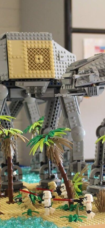 LEGO on display