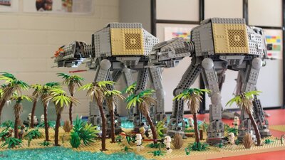 LEGO on display