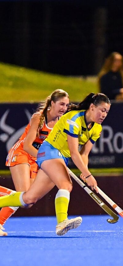 Canberra Chill Women's Player in Brisbane
