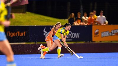 Canberra Chill Women's Player in Brisbane