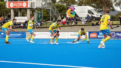 Canberra Chill Men's Player in Tasmania