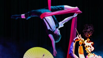 Cirque De Licious Cabaret: a cheeky late-night line-up of saucy circus See aerials, acrobats, jugglers and more in this one-hour show