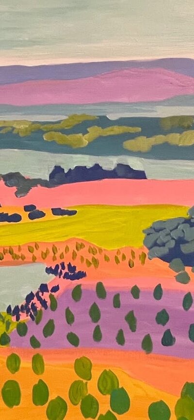 painting of Canberra