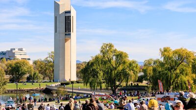 Event Crowd at National Carillon