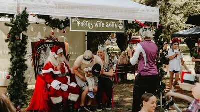 Photos with Santa