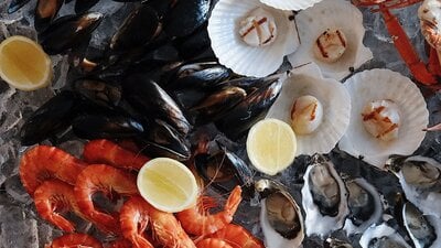 The Seafood Buffet at The Promenade Cafe Seafood buffet