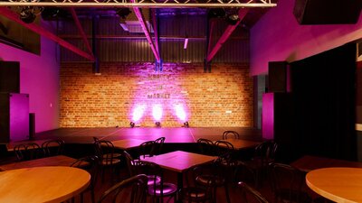 The Stage where the screen is located