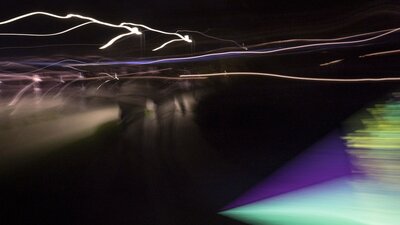 walking light lines