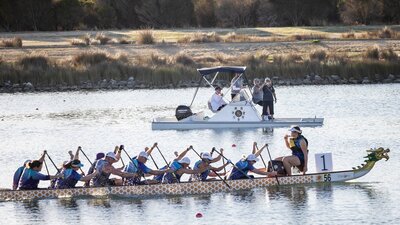 Dragon boat racing