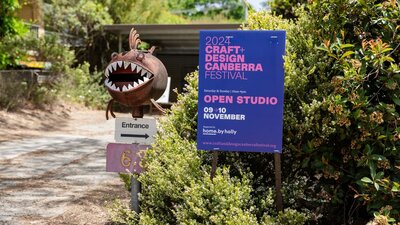 Open Studios Signage 2024 | Images by 5 Foot Photography