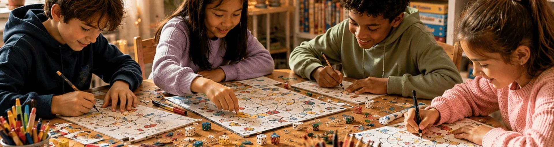 Create Your Own Board Game  (Ages 7–11) - Take Home & Play!