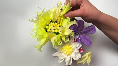 Crepe Paper Flowers from CMAG Workshop