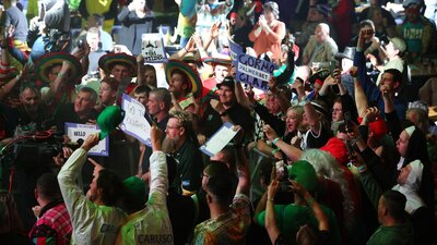 Darts fans