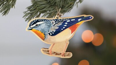 Outer Island bird ornaments
