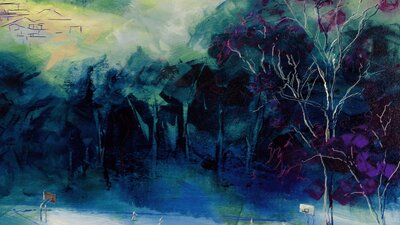 Late Afternoon, Wanniassa (detail) by Andy Sumner