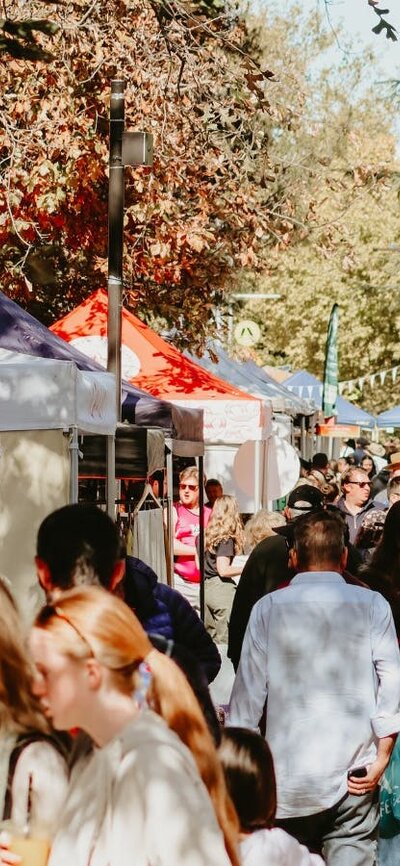 Autumn at Haig Park Village Markets An image of Haig Park Village Markets