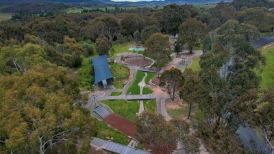 Tidbinbilla Nature Discovery Playground Drone photo of Tidbinbilla Nature Discovery Playground