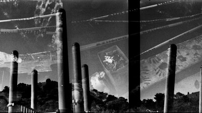 An Satong Kawaran black and white photograph