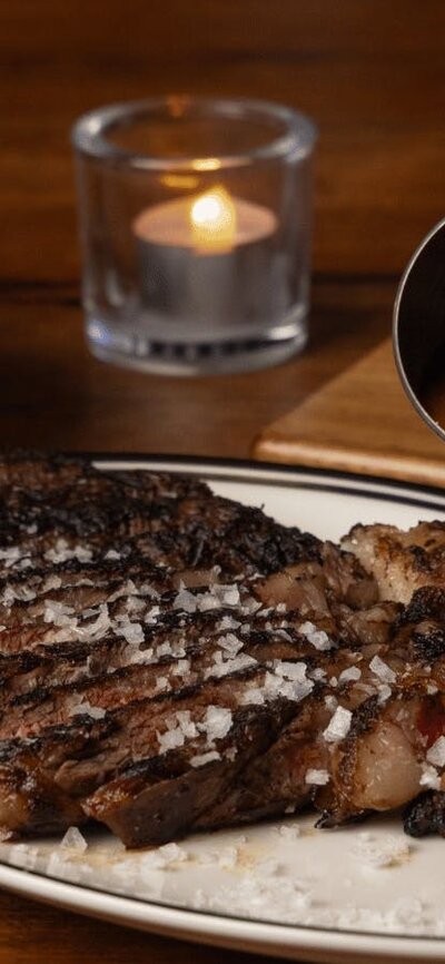 Vice Father's Day Lunch Steak and sides at VICE
