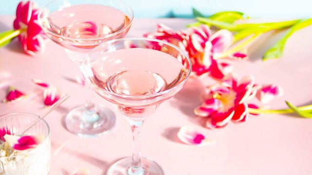 Floral cocktails Floriade Cocktail Dinner
