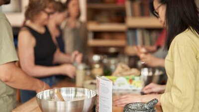 Flow and Food Cooking Workshop in Lyneham