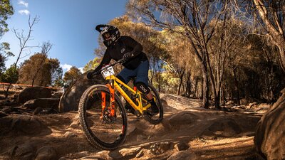 Race on course at Stromlo