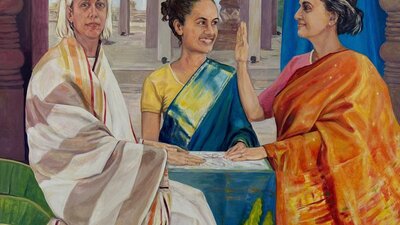 Anna Bonshek, Dreaming of Hampi, 2023. Image courtesy of the artist.