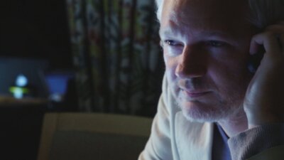 Close up of man on the phone