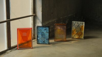 Kiln Fused Bricks