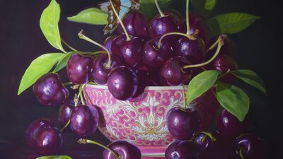 Seneca - Gatya Kelly Oil on canvas 61x61cm