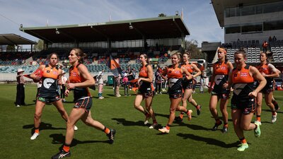 AFLW run-out at Manuka Oval