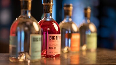 Big River Gin Bottles Bottles of Big River Gin